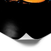 Städtischer Kojote Poster (Ecke)