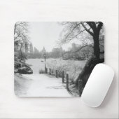Städtischer Park mit ruhigem See Mousepad (Mit Mouse)