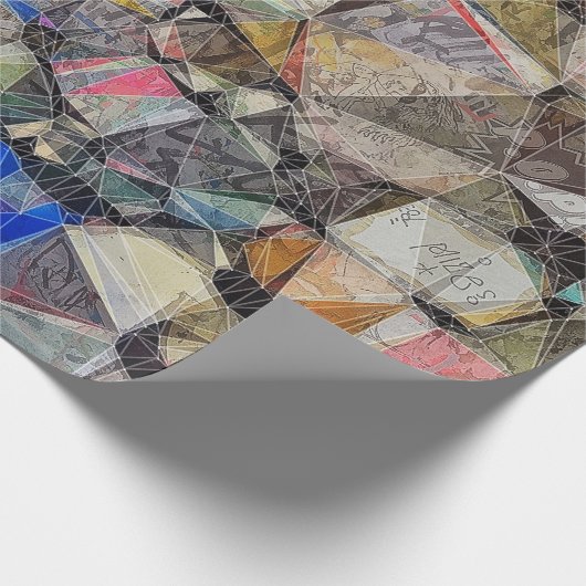 Städtischer Picasso Geschenkpapier (Ecke)