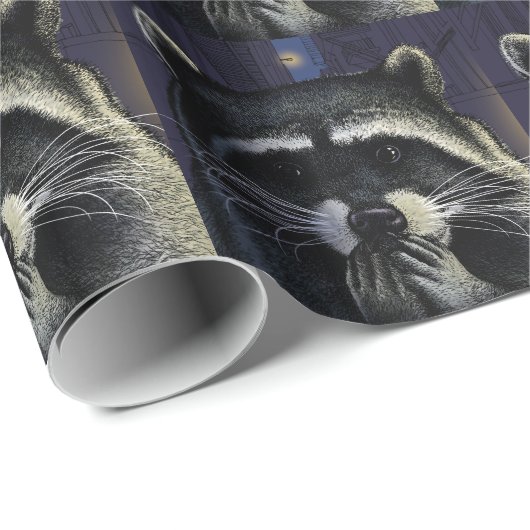 Städtischer Räuber Geschenkpapier (Rolleneckpunkt)