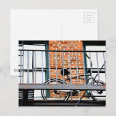 Städtischer Reiter Postkarte (Vorne/Hinten)