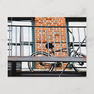 Städtischer Reiter Postkarte