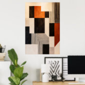 Städtischer Rhythmus Poster (Heimbüro)