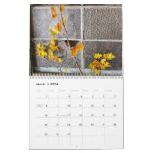 Städtischer rustikaler Wandkalender des Efeu-2011 (Mär 2026)