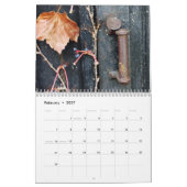 Städtischer rustikaler Wandkalender des Efeu-2011 (Feb 2027)