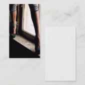 Städtischer Schuh Visitenkarte (Vorne/Hinten)