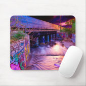 Städtischer Sonnenuntergang Mousepad (Mit Mouse)