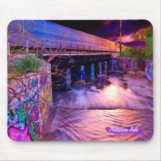 Städtischer Sonnenuntergang Mousepad