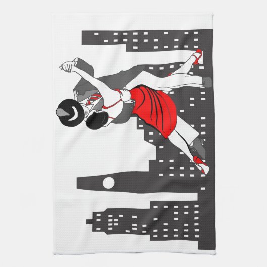 Städtischer Tango Handtuch (Vertikal)