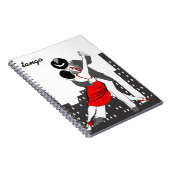 Städtischer Tango Notizblock (Rechte Seite)