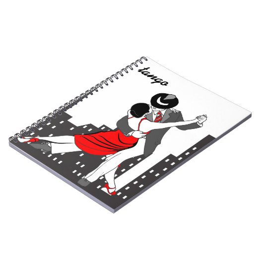 Städtischer Tango Notizblock (Linke Seite)