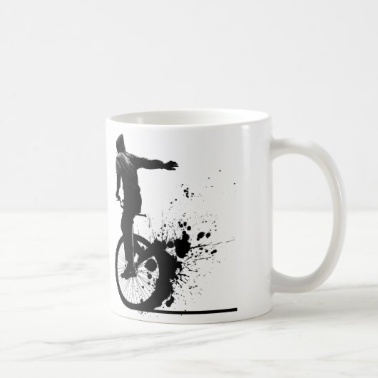 Städtischer Unicycle Kaffeetasse (Rechts)