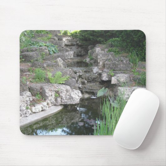 Städtischer Wasserfall Mousepad (Mit Mouse)