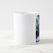 Städtischer Wolf Jumbo-Tasse (Vorderseite)