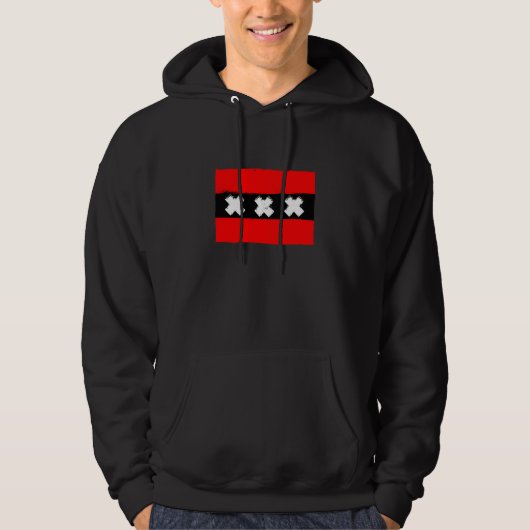 Städtisches Amsterdam Hoodie (Vorderseite)
