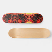 Städtisches Dark Samurai Flamme Element Custom Pro Skateboard (Horizontal)