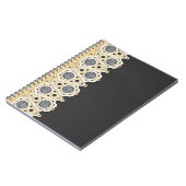 Städtisches Doily-Notizbuch Notizblock (Linke Seite)