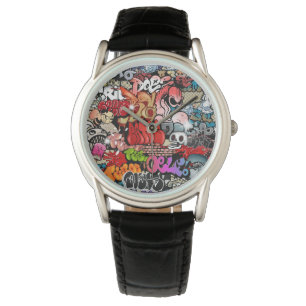 Städtisches dynamisches Straßenkunst Armbanduhr