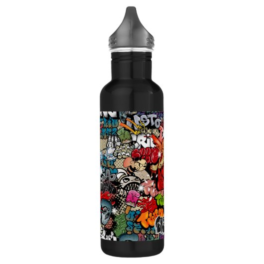 Städtisches dynamisches Straßenkunst Trinkflasche (Links)