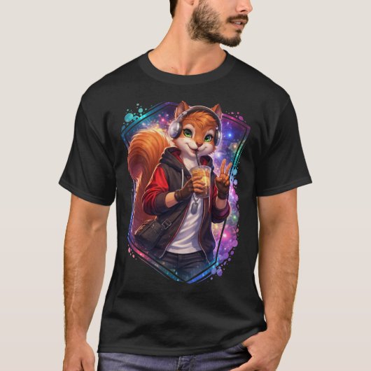 Städtisches Eichhörnchen T-Shirt (Vorderseite)