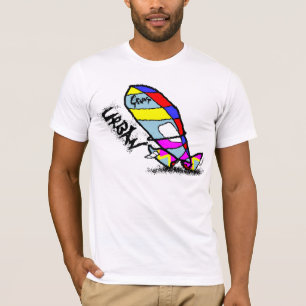 Städtisches Grunzen-Segel T-Shirt
