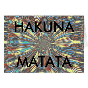 Städtisches Kaleidoskop Hakuna Matata   Lebendige 