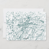 STÄDTISCHES MODERNES GLÜCKLICHES NEUJAHR FEIERTAGSKARTE (Rückseite)