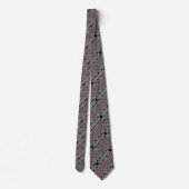 Städtisches Mosaik Krawatte (Rückseite)