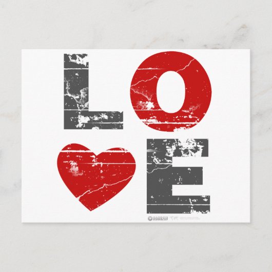 Städtisches romantisches des Vintagen Feiertagspostkarte (Vorderseite)