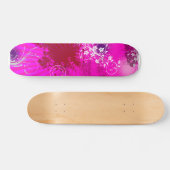 Städtisches Schmutz-Rosa Skateboard (Horizontal)