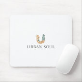 Städtisches Soul Minimalistisch Gesundheit und Wel Mousepad (Mit Mouse)