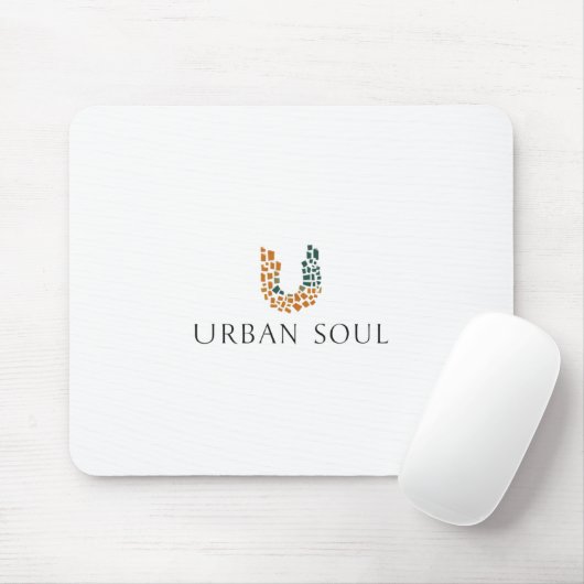 Städtisches Soul Minimalistisch Gesundheit und Wel Mousepad (Mit Mouse)