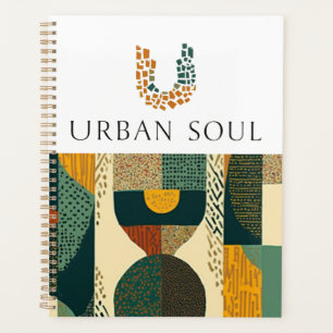 Städtisches Soul Minimalistisch Gesundheit und Wel Planer