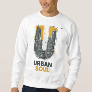 Städtisches Soul Stadtgesundheit und Wellness Sweatshirt