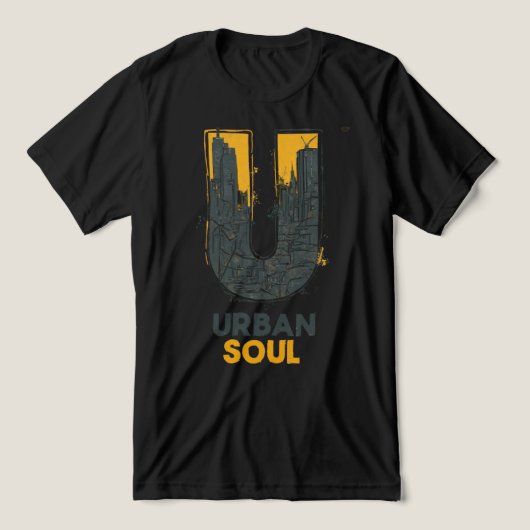 Städtisches Soul Stadtgesundheit und Wellness Tri-Blend Shirt (Design Vorderseite)