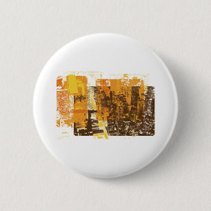 Städtisches Stadtbild Button