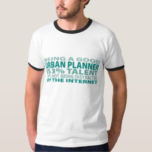 Städtisches Talent des Planer-3% T-Shirt