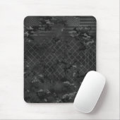 Städtisches Tarnmuster Dunkel und Grau Mousepad (Mit Mouse)