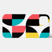 Städtisches, trendiges, farbenfrohes, modernes gra Case-Mate iPhone hülle (Rückseite (Horizontal))