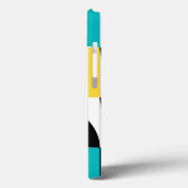 Städtisches, trendiges, farbenfrohes, modernes gra Case-Mate iPhone hülle (Rückseite / Links)