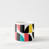 Städtisches, trendiges, farbenfrohes, modernes gra espressotasse (Vorderseite)