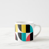 Städtisches, trendiges, farbenfrohes, modernes gra espressotasse (Rechts)