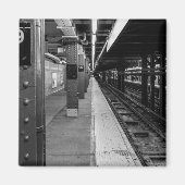 städtisches U-Bahn-Foto Magnet (Vorne)