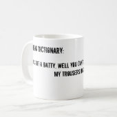 Städtisches Wörterbuch Kaffeetasse (Vorderseite Links)