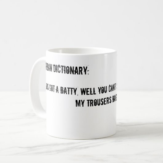 Städtisches Wörterbuch Kaffeetasse (Vorderseite Links)