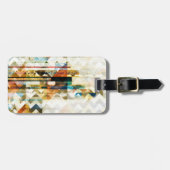 Städtisches Zickzack II Gepäckanhänger (Vorderseite horizontal)