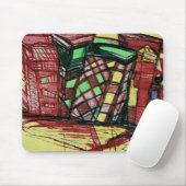 STADTISLAND rot Mousepad (Mit Mouse)