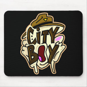 Stadtjungen-Meme  Mousepad