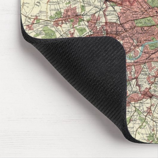 Stadtkarte London Mousepad (Ecke)