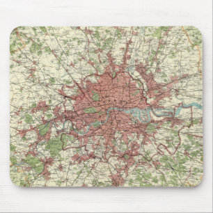 Stadtkarte London Mousepad